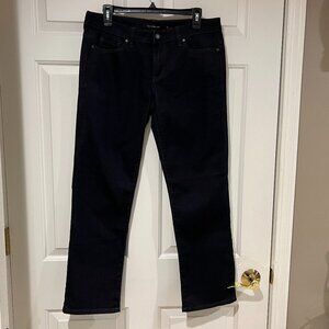 NWOT - Calvin Klein Jeans, Dark Blue, Straight Leg, Size 10, Stretch, 30" inseam